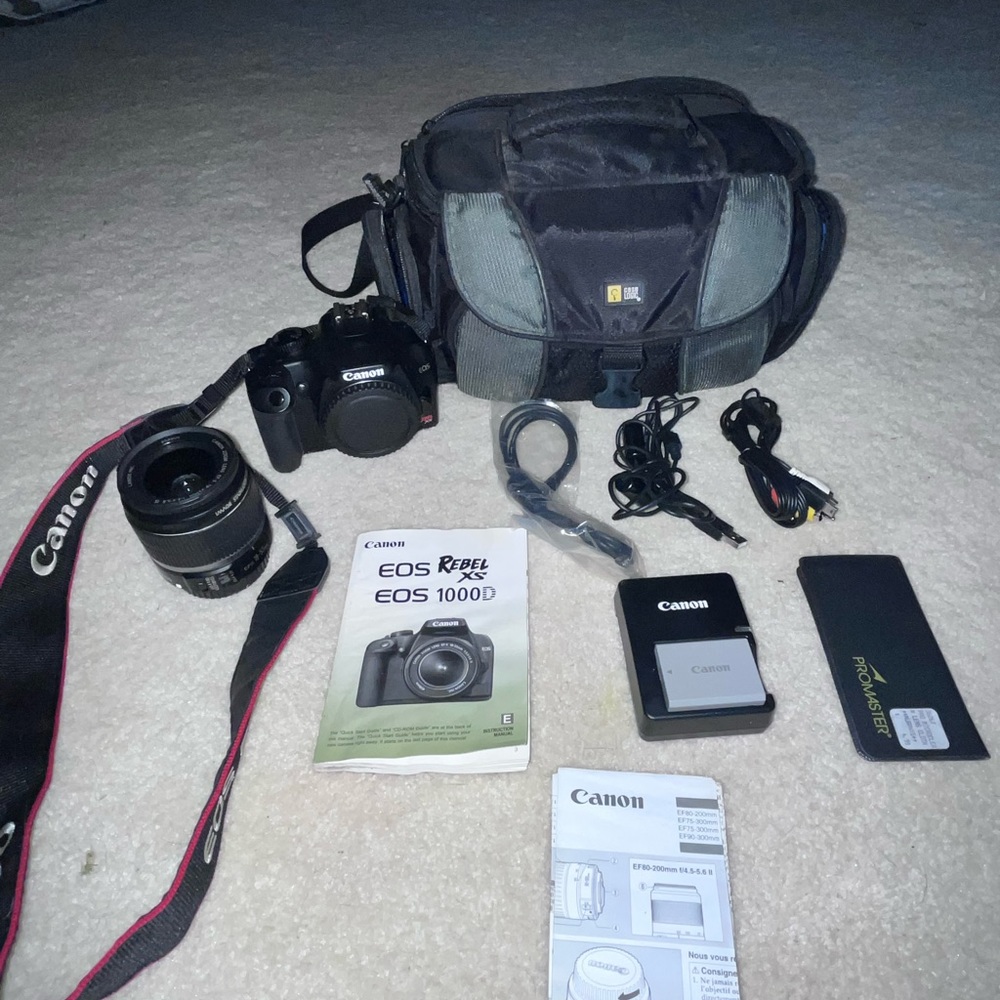 Canon rebel XS 1000D